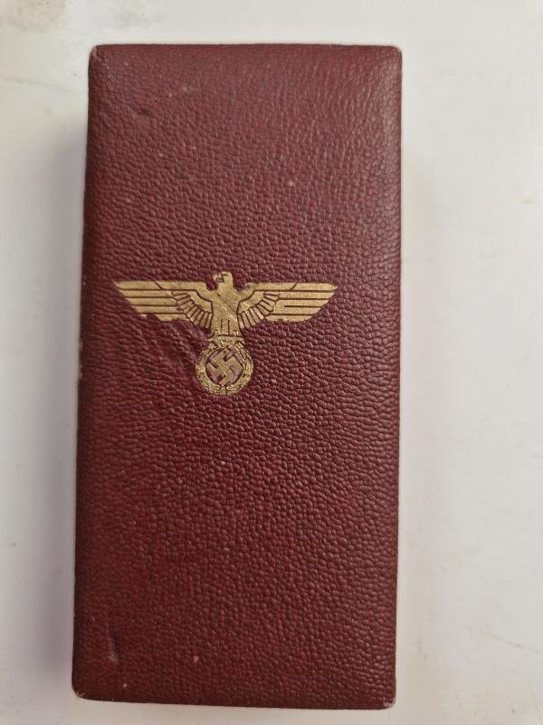 1st October Medal 1938 Boxed with Ribbon Bar