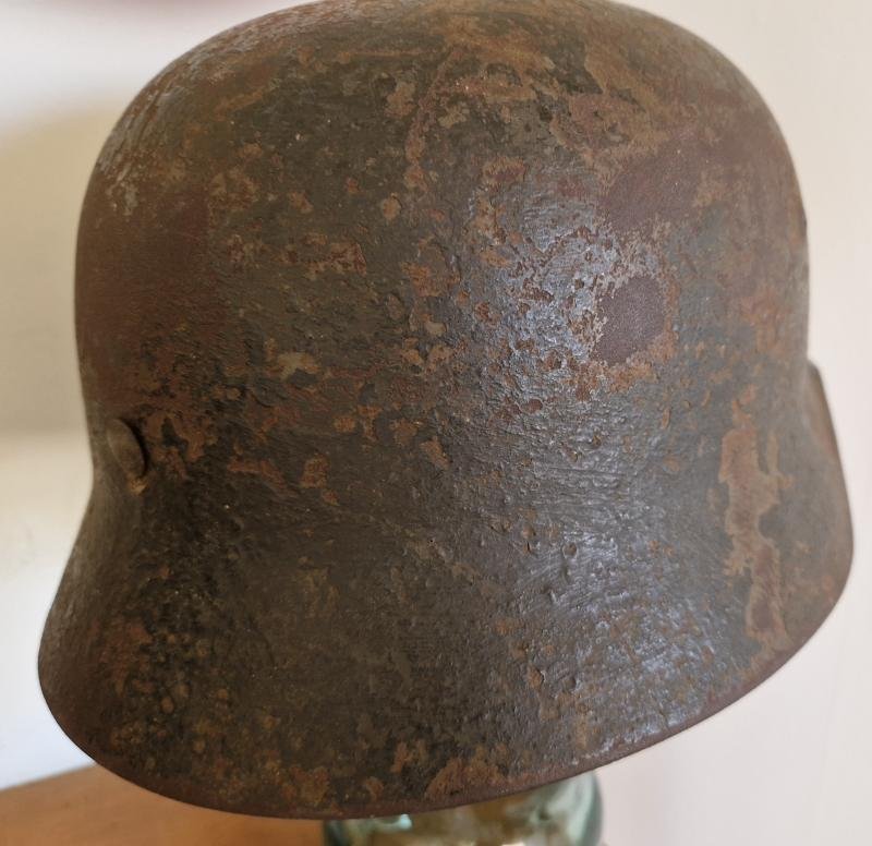 German Army M35 x Double Decal Combat Helmet