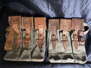 YUGOSLAVIAN MP44 MAGAZINE POUCHES