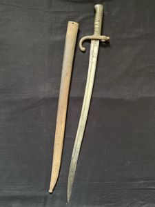 FRENCH M1866 CHASSEPOT SWORD BAYONET