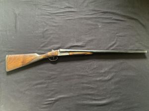 (WAS £275) DEACTIVATED BRITISH KESTREL 12B DOUBLE BARREL SHOTGUN (NEW EU DEACTIVATION)