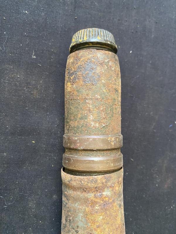 WW2 GERMAN 3.7CM FLAK SHELL (INERT) — image 4