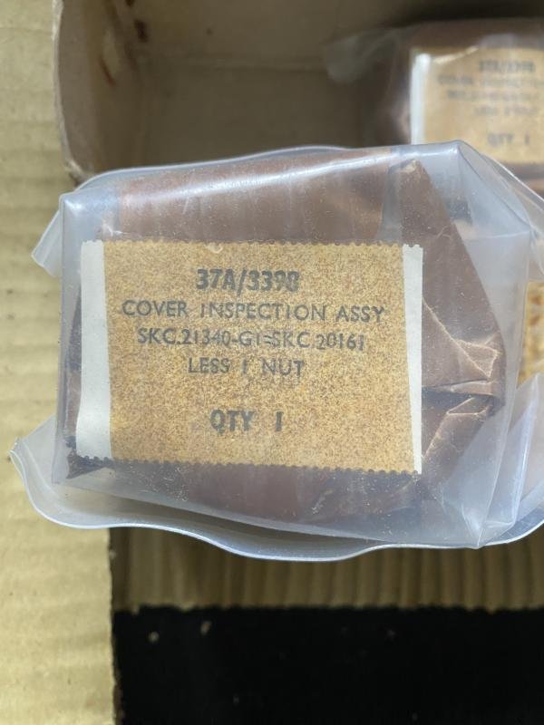 BOX OF 3 X A.E.I LTD INSPECTION ASSY COVER LESS 1 NUT — image 2