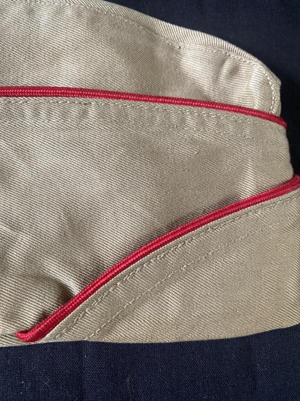 WW2 U.S OVERSEAS GARRISON CAP — image 2