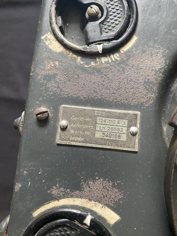 WW2 GERMAN LUFTWAFFE EZ6 RADIO DIRECTION FINDER — image 3