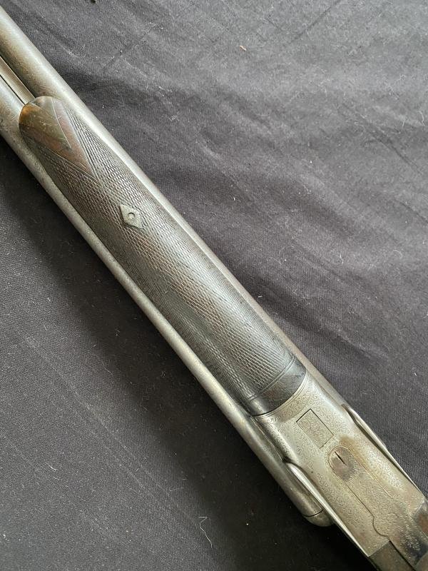 DEACTIVATED BRITISH W.H. POLLARD 12B DOUBLE BARREL SHOTGUN (NEW EU DEACTIVATION) — image 9