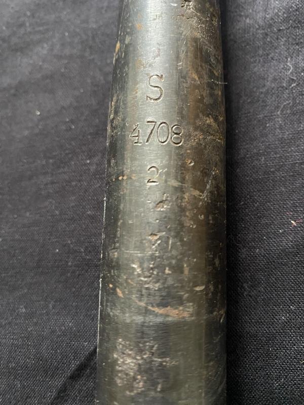 DEACTIVATED WW2 GERMAN MG34 BARREL WITH RARE S/243 CODE — image 3