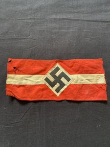 WW2 GERMAN HITLER YOUTH ARMBAND (CUT)