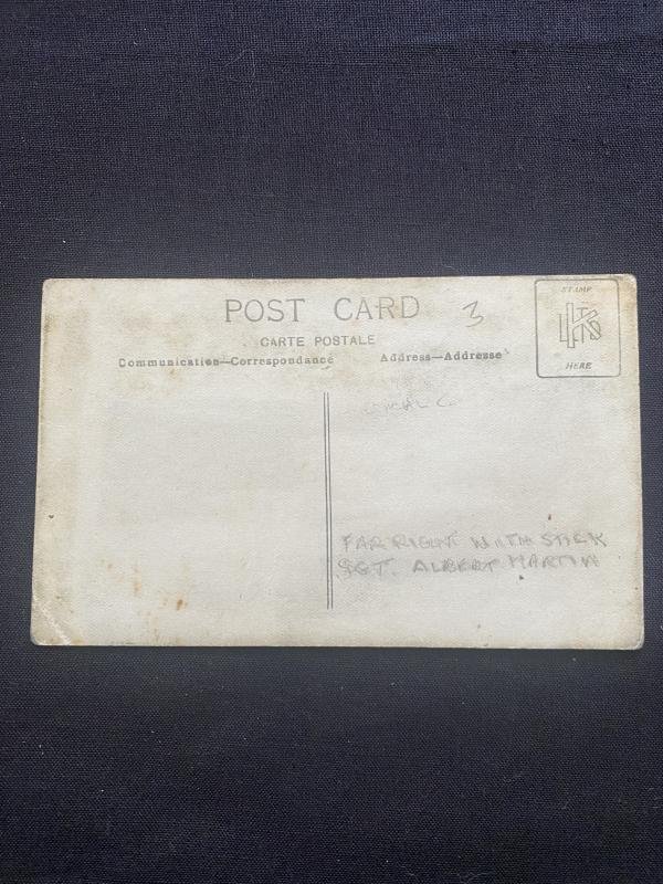 SGT ALBERT MARTIN POSTCARD — image 2
