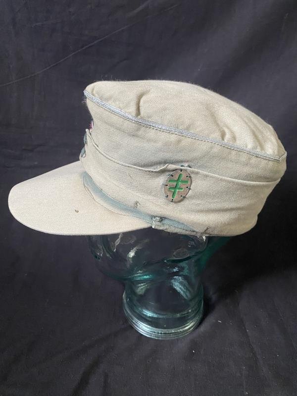 REPRODUCTION WW2 GERMAN AFRIKA KORP M43 CAP — image 3