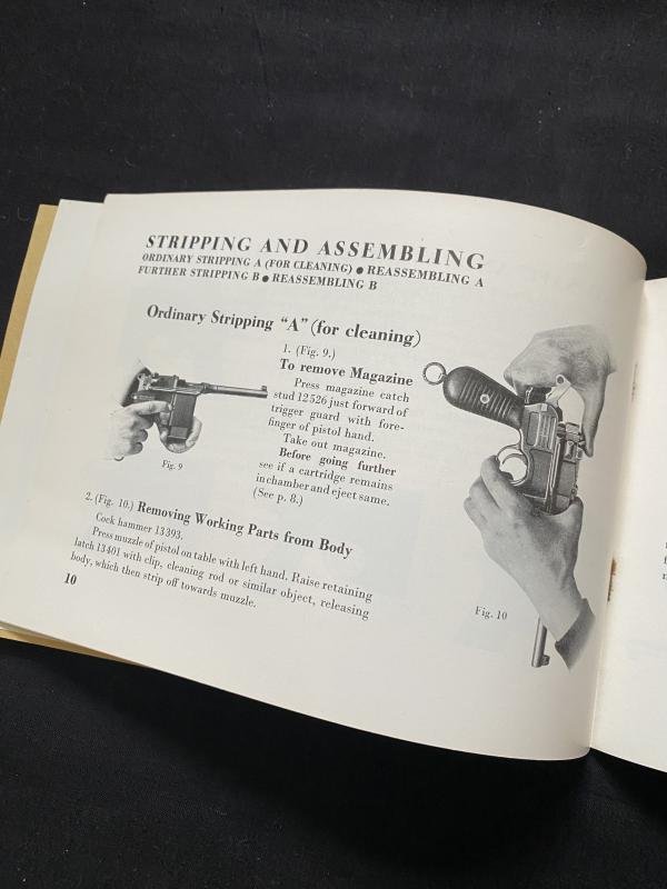 THE ORIGINAL MAUSER AUTOMATIC SINGLE AND MACHINE FIRE PISTOL MANUAL — image 5