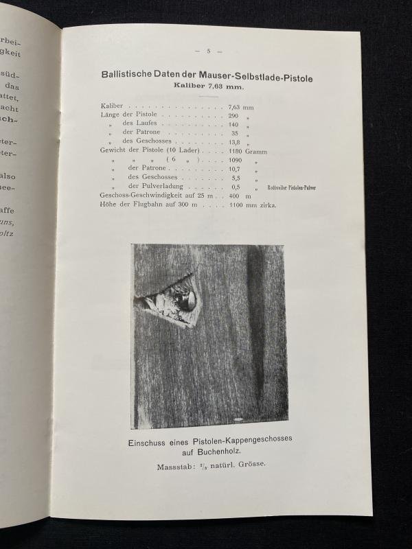 MAUSER-SELBSTLADE-PISTOLE MANUAL — image 3
