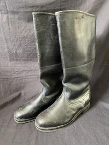 SOVIET/RUSSIAN CALFSKIN ARMY BOOTS (SIZE 10)