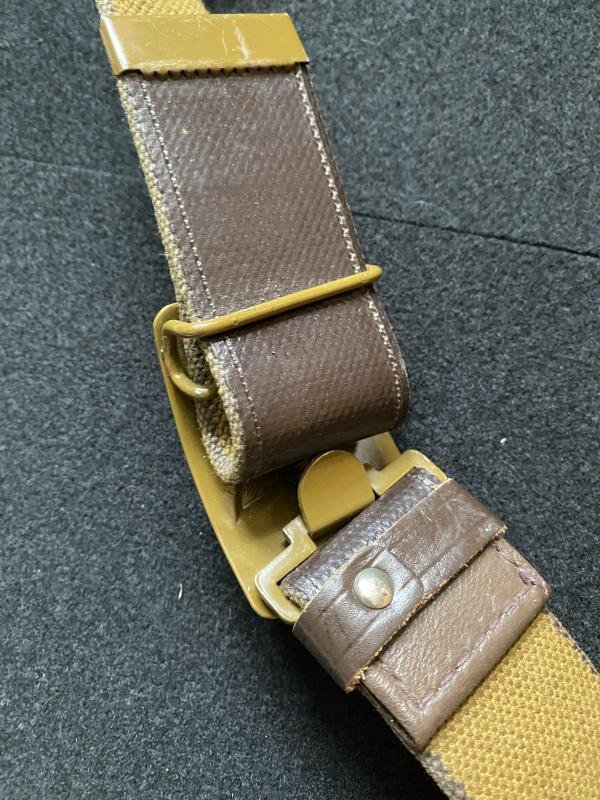 REPRODUCTION SOVIET LEATHER BELT AND BUCKLE — image 3