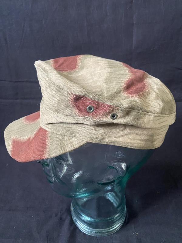 REPRODUCTION WW2 GERMAN CAMO CAP — image 2