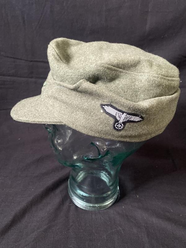 REPRODUCTION WW2 GERMAN WAFFEN-SS M43 CAP — image 3