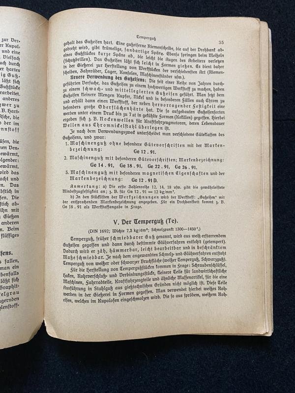 1941 DATED WW2 GERMAN TECHNICAL KNOWLEDGE FOR MECHANICS — image 5