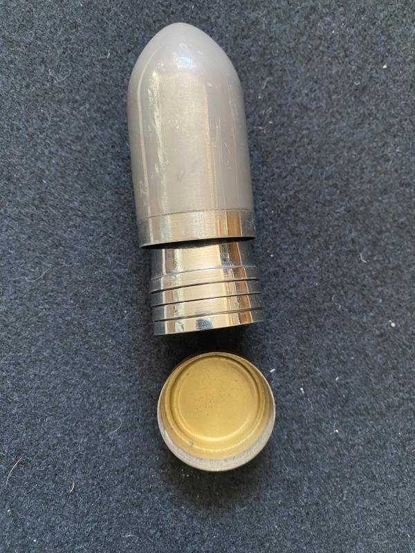 SHELL PROJECTILE WITH 4 X SHOT CUPS — image 4
