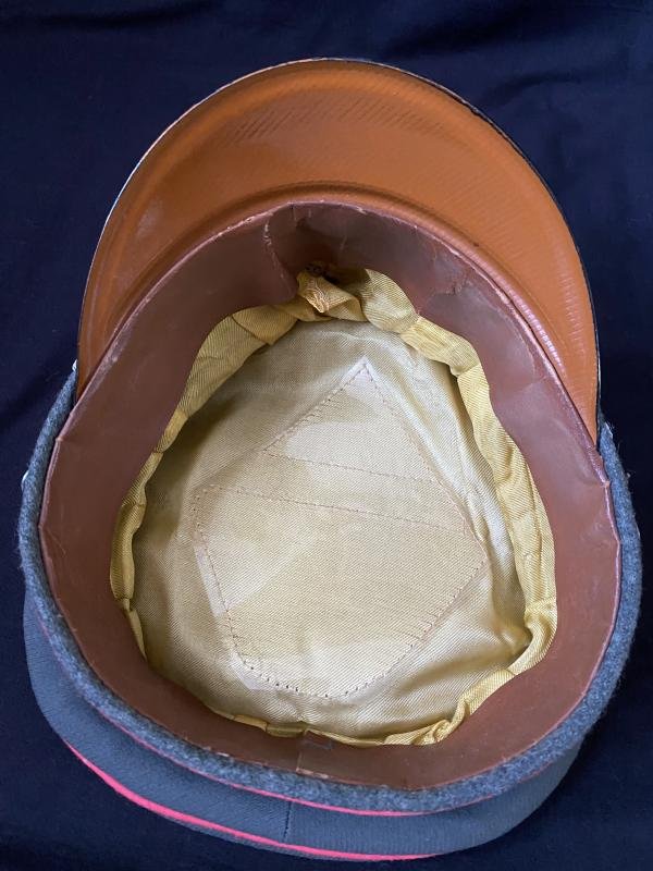 WW2 GERMAN PANZER OFFICER'S VISOR CAP — image 7