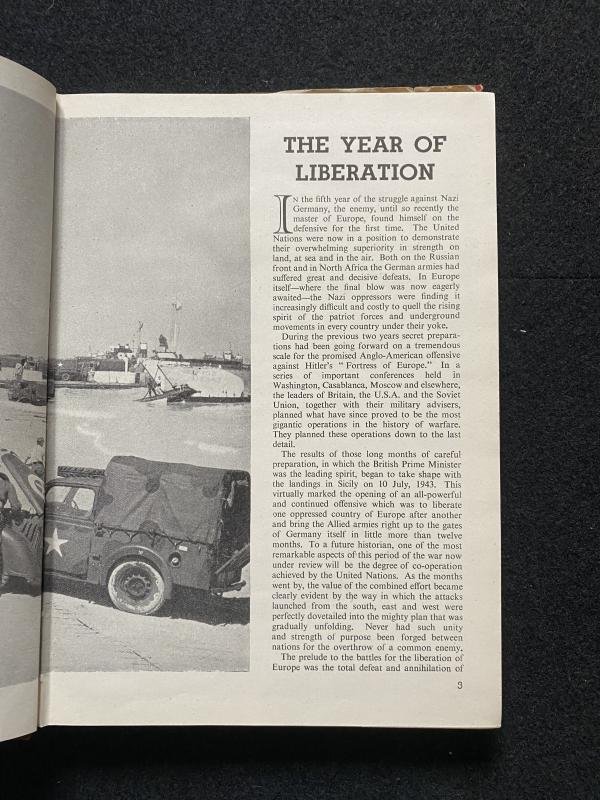WAR IN PICTURES FITH YEAR (HARD COVER) — image 2