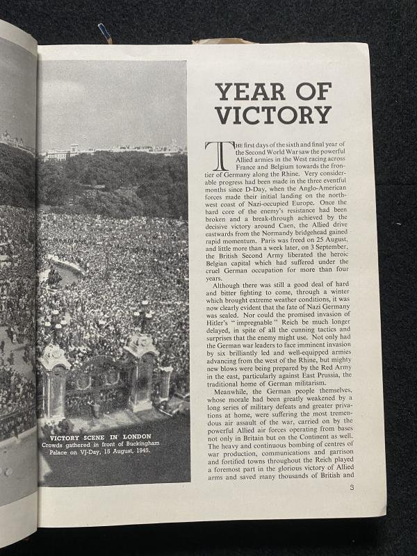 WAR IN PICTURES SIXTH YEAR (HARD COVER) — image 2