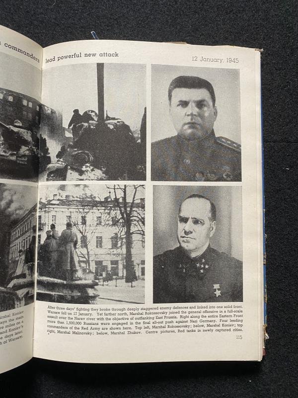 WAR IN PICTURES SIXTH YEAR (HARD COVER) — image 4