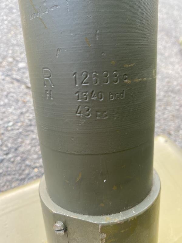 DEACTIVATED WW2 GERMAN 8CM GRW.34 GRANATWERFER MORTAR (UK DEACTIVATION) — image 4
