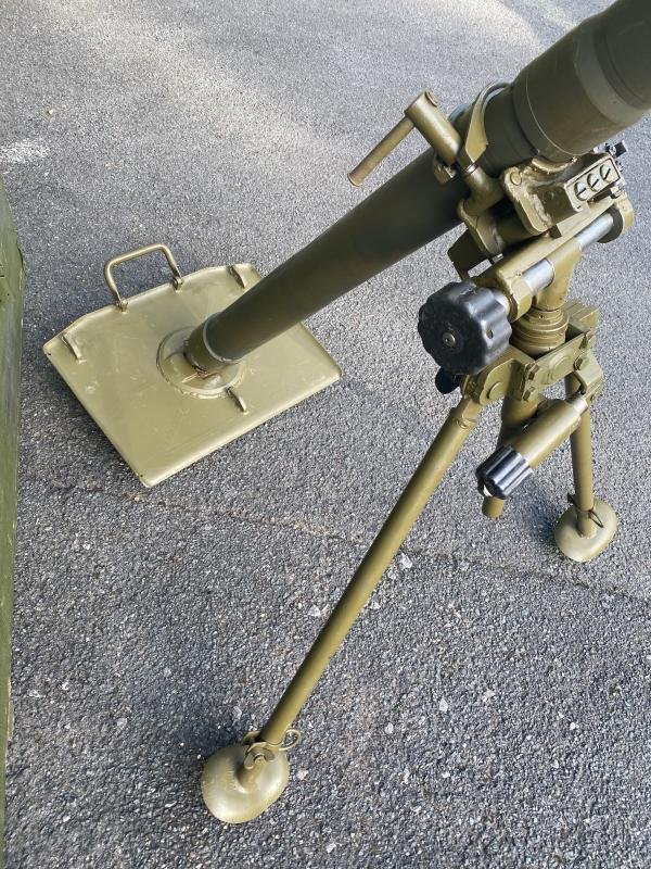 DEACTIVATED WW2 GERMAN 8CM GRW.34 GRANATWERFER MORTAR (UK DEACTIVATION) — image 6