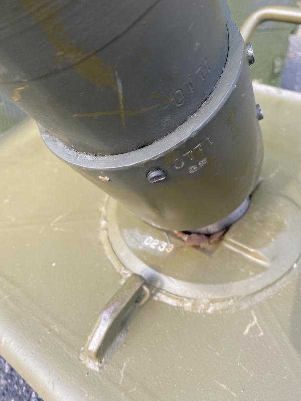 DEACTIVATED WW2 GERMAN 8CM GRW.34 GRANATWERFER MORTAR (UK DEACTIVATION) — image 8