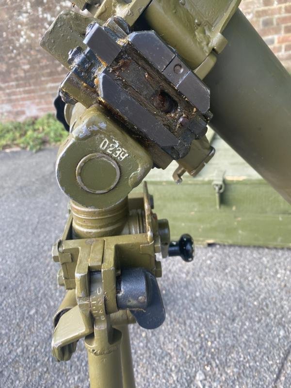 DEACTIVATED WW2 GERMAN 8CM GRW.34 GRANATWERFER MORTAR (UK DEACTIVATION) — image 9