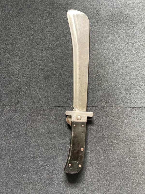 WW2 U.S. PILOT/PARATROOPER CATTARAUGUS FOLD UP MACHETE — image 2
