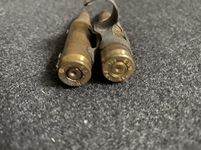 2 X 7.62 INERT ROUNDS ON LINK — image 2