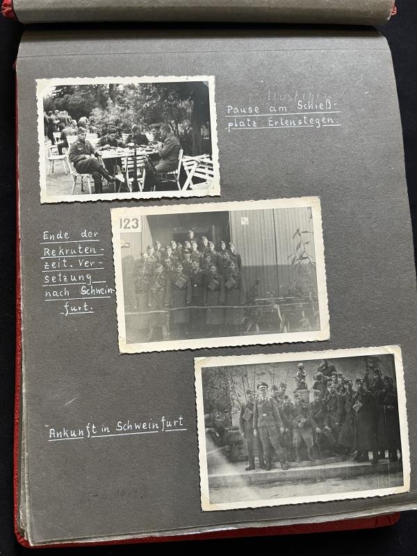 WW2 GERMAN LUFTWAFFE 1941-1945 PHOTO ALBUM BELONGING TO FLIEGER FRITZ BAUER — image 4
