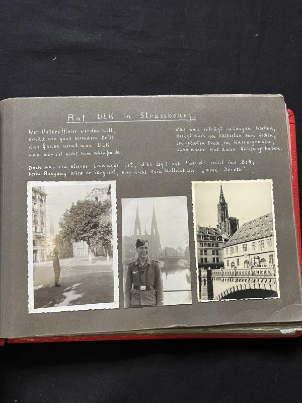 WW2 GERMAN LUFTWAFFE 1941-1945 PHOTO ALBUM BELONGING TO FLIEGER FRITZ BAUER — image 6
