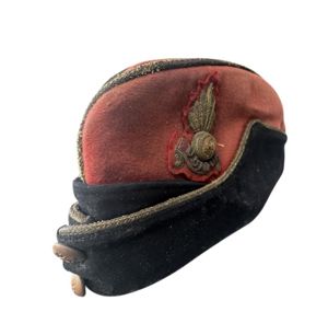 Royal Artillery Coloured Officers Field Service Cap - Nice Used Condition
