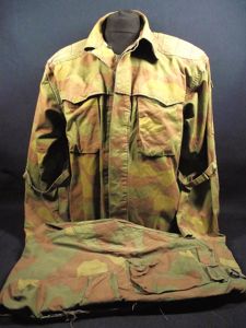 Vintage Italian M29 San Marco Tele Mimiteco Camouflage Paratroopers Trousers and Jacket.