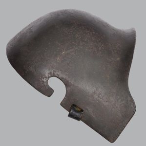 WW1 German 'Stirnpanzer' Helmet brow plate .