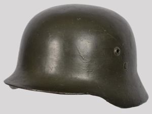 WW2 Hungarian M35-38 Pattern Steel Helmet