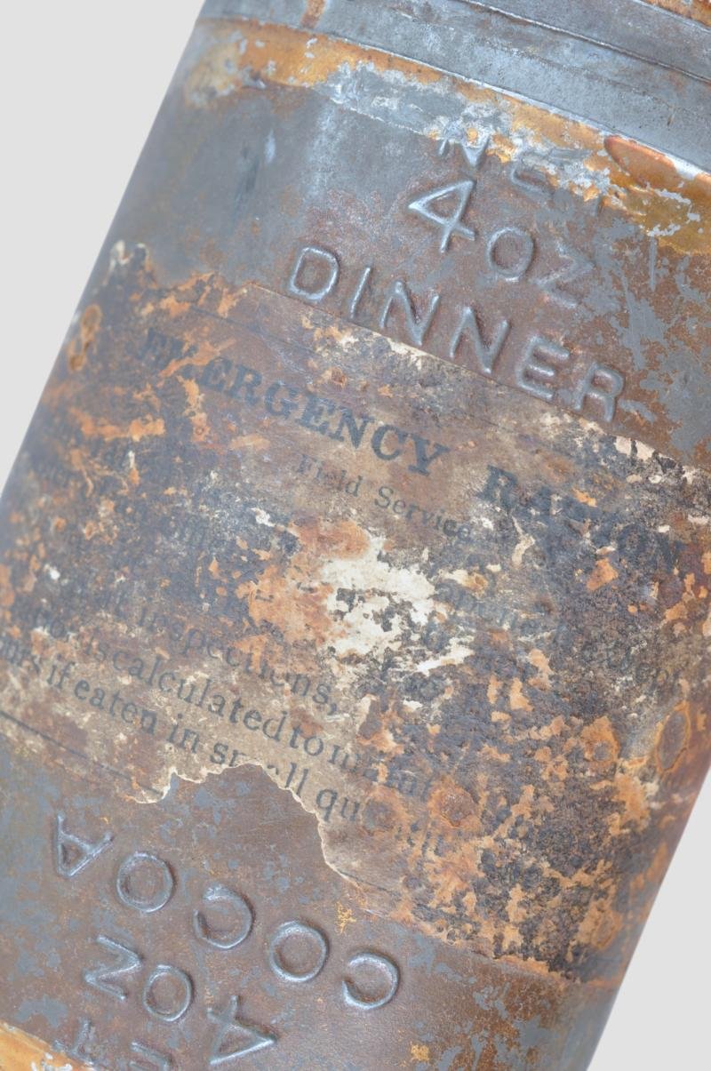 ***RARE*** British Army Emergency Ration Tin 1903 ( Cocoa & Dinner ) — image 8