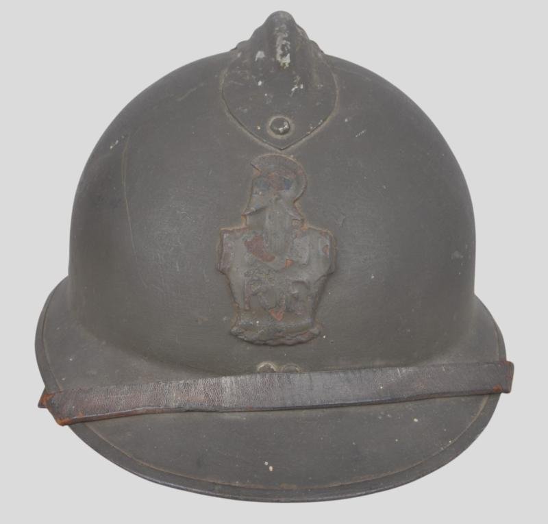 WW2 French 'Battle For France 1940' Engineers Adrian Helmet — image 2