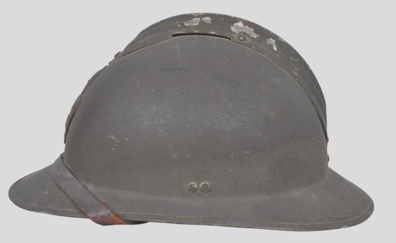 WW2 French 'Battle For France 1940' Engineers Adrian Helmet — image 4