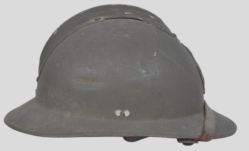WW2 French 'Battle For France 1940' Engineers Adrian Helmet — image 5