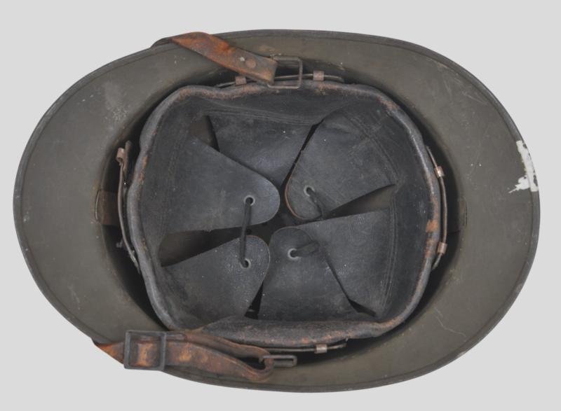 WW2 French 'Battle For France 1940' Engineers Adrian Helmet — image 8