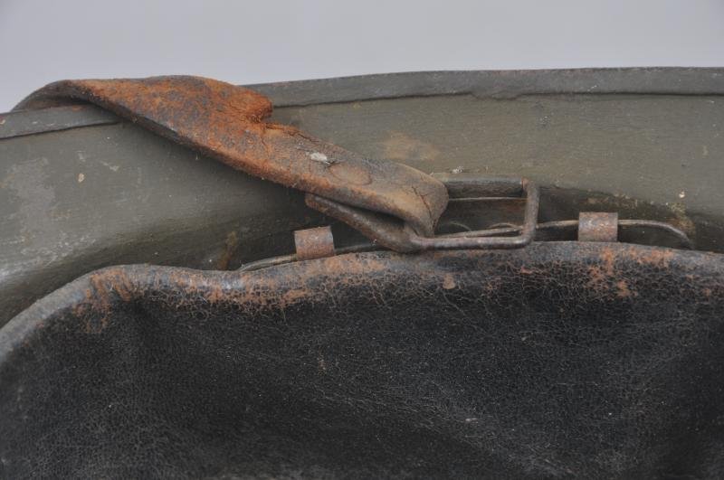 WW2 French 'Battle For France 1940' Engineers Adrian Helmet — image 9
