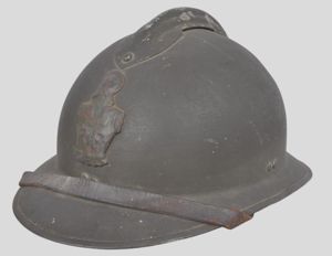 WW2 French 'Battle For France 1940' Engineers Adrian Helmet