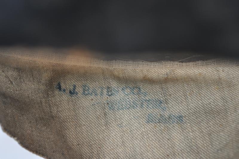 WW1 US M17 Helmet Refurbished In Europe & With Thick Textured Camouflage Finish — image 10
