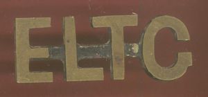 South African East London Town Guard Boer War slouch hat badge