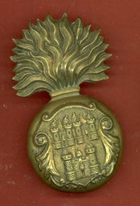 Irish. Royal Dublin Fusiliers Victorian OR's glengarry badge