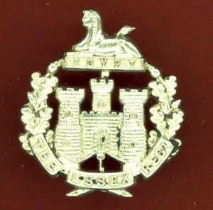 The Essex Regiment Victorian Officer's cap badge.