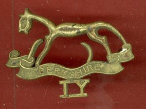 The Berkshire Imperial Yeomanry OR's cap badge